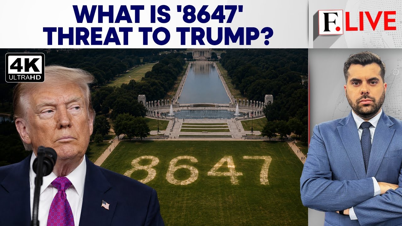 Trump Targeted? Mystery '8647' Marking On National Mall Triggers Probe | Firstpost Live | 4K