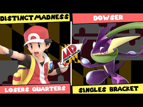 Mega Drive #97: Losers Quarters - DistinctMadness (PT) vs Braced (Greninja) SSBU Singles