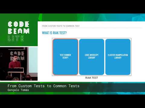 Gonçalo  Tomás - From custom tests to Common Test - Code BEAM Lite Munich 2018