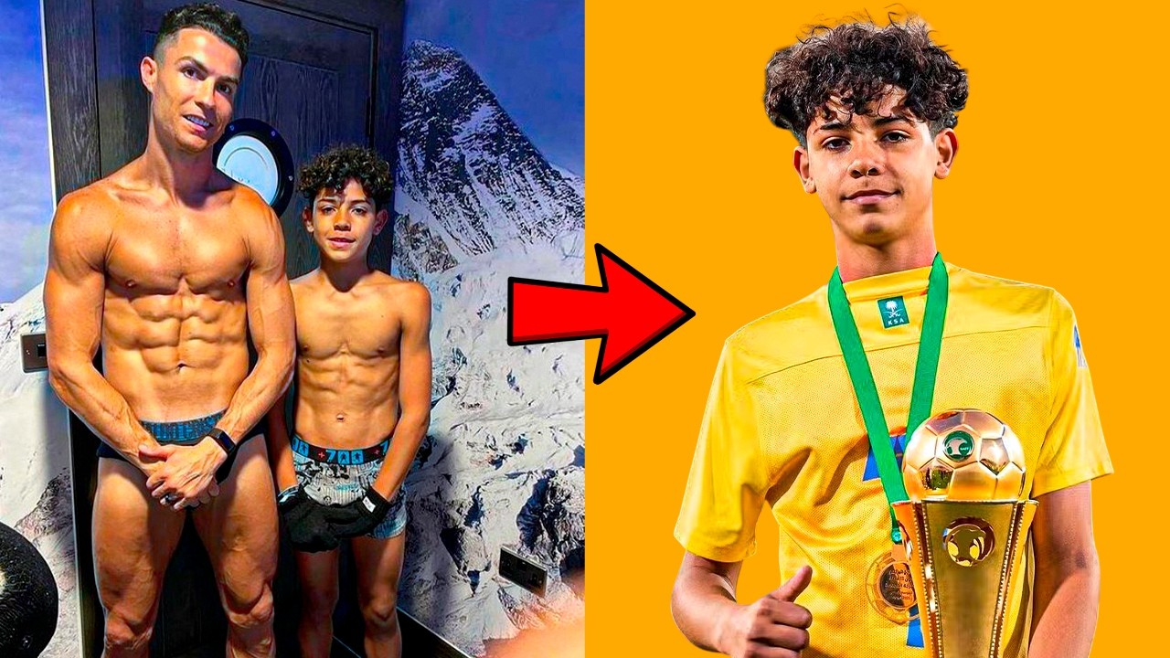 CHEGOU A HORA! CRISTIANO RONALDO JR COMEÇA A SUA PRÓPRIA CAMINHADA NO FUTEBOL!