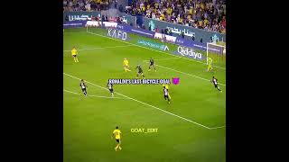 Messi & Ronaldo's bicycle goal 🤩