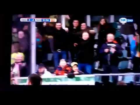 ADO - PEC 21-02-2015 Kramer scoort de winnende goal