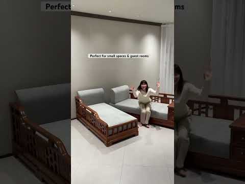 Sofa + bed | space saving furniture | best for small rooms #youtube #shorts #furniture