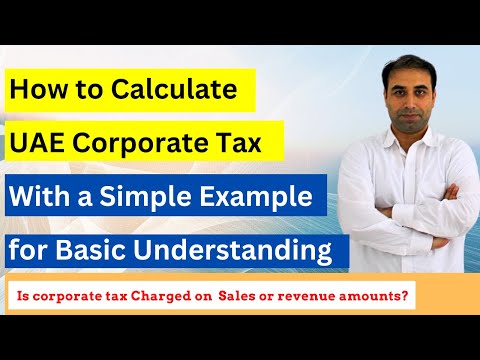 How to Calculate Corporate Tax in UAE with Example | Calculation of Taxable Income |