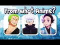 Can you guess the Anime by its Character in 3 Seconds? [100 Anime] Anime Quiz