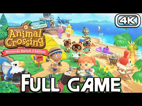 ANIMAL CROSSING NEW HORIZONS Gameplay Walkthrough FULL GAME (4K 60FPS) No Commentary