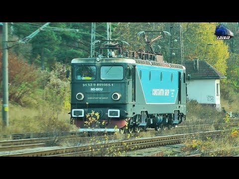 LE5100 KW 40-1081-1 E-Lok la Manevră/Shunting in Gara Predeal Station [Autumn Edition] - 24 Oct 2019