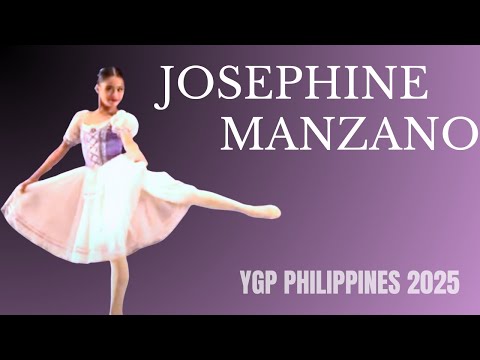 Josephine Mazano - Youth Grand Prix 2025 Philippines Semi-Final 1st Place Winner