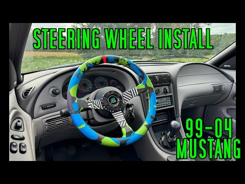 Fun-Haver Steering Wheel Install | 99-04 New Edge Ford Mustang