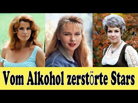13 schöne deutsche Stars vom Alkohol zerstört bis zu ihrem tragischen Tod😢