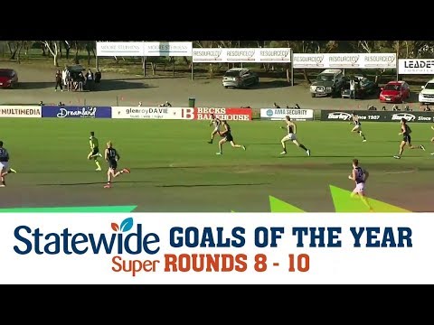 2018 Statewide Super Goals of the Year - Round 8 to 10