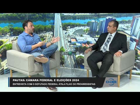 O Deputado Federal Átila Filho (Progressistas) conversa sobre Brasília e Eleições 2024 - 03 03 2023
