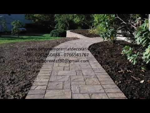 Beton Amprentat Obârșia de Câmp - Mehedinti Tel.0761350488 -0766543767