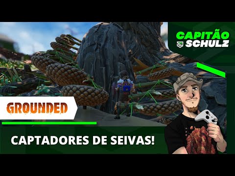 GROUNDED: CAPTADORES DE SEIVA | Construa Esses Coletores de Seivas e Obtenha Muita SEIVA!!!