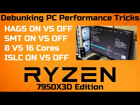 Debunking PC Performance Tricks! (HAGS, SMT, Core Disabling) Part 1 - Ryzen Edition