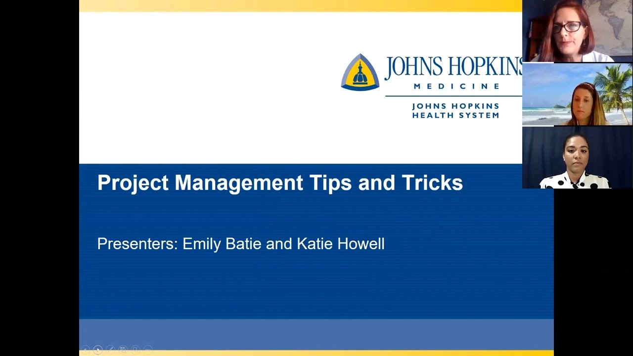 2020 Nursing Scholars Day | Project Management Tips & Tricks