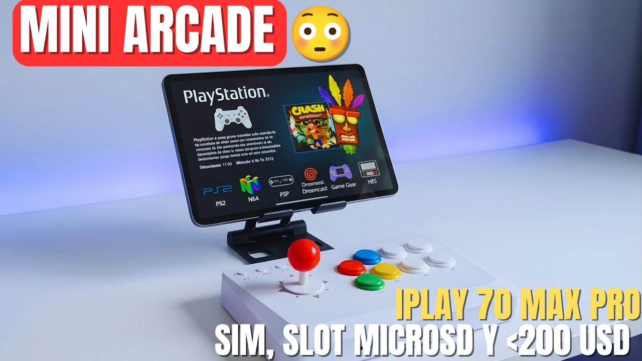 ✅ Convertí una Tablet de 13" en un Mini Arcade Portátil 🕹️