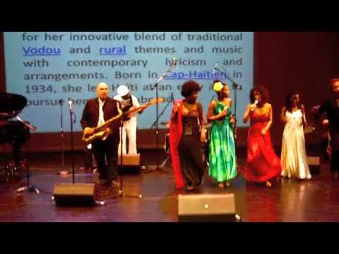 Koute Moun Yo-at Dwa Fanm event w Buyu Blues in Red band & Haitian jazz ladies   (Tequila Minsky)