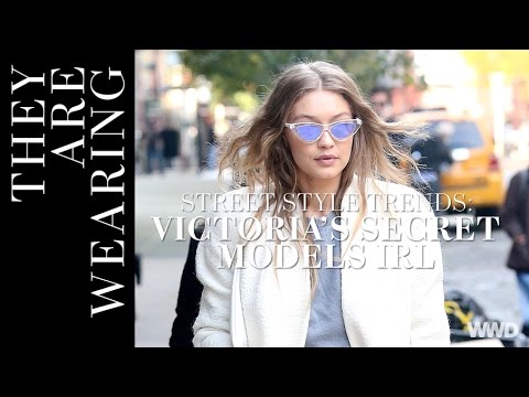 They Are Wearing: Street Style Trends: Victoria's Secret Models IRL