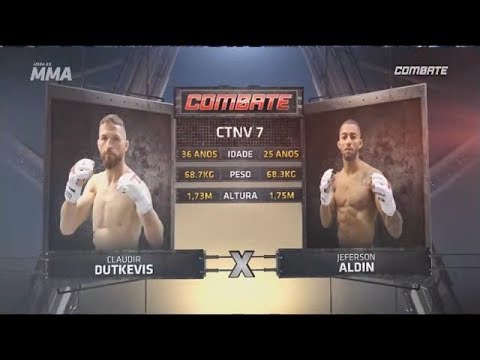 TAURA MMA 7 - Claudir Dutkevis vs Jeferson Aldin