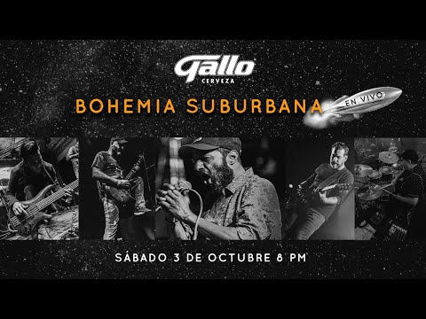 BOHEMIA SUBURBANA en vivo desde el Teatro Lux 3/10/2020