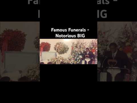 Famous Funerals - Notorious BIG #death #funeral #history #famous #biggie #biggiesmalls #murder #rip