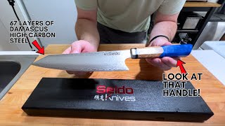 Testing the Seido 8.5" Japanese Chef's Knife (Could it beat the Babish Knife?!)