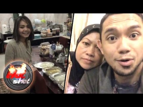 Tiba di Brunei, Rina Nose Disambut Keluarga Besar Fakhrul - Hot Shot