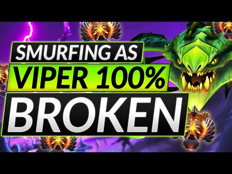 BROKEN VIPER SMURF at 8K MMR - OFFLANE/MID/SUPPORT STRATEGY - Dota 2 Guide