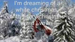 I'm dreaming of a white Christmas Song - lyrics and slide show