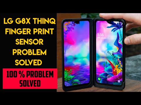 LG G8X Fingerprint Sensor problem solved || 100% working || lgg8x problems
