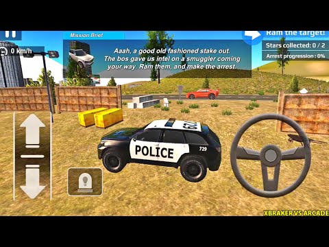 Police Jeep SUV Drive 4x4 - City Cop Car Driver 2020 - Android Gameplay 3D
