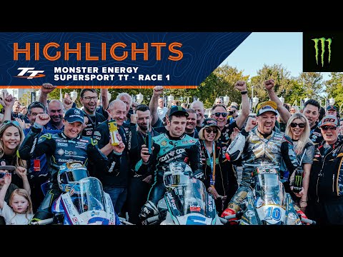 Monster Energy Supersport TT Race 1 - Highlights | 2023 Isle of Man TT Races