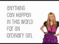 Hannah Montana Forever - Ordinary Girl - HQ Full ...