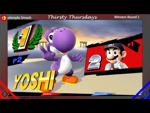BDAWGG (Mario) vs Primal JFK (Yoshi) - WR1
