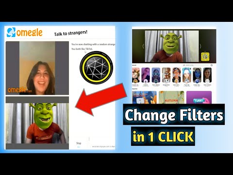 How to use Snapchat Filters on Omegle 2022 |100% working Trick.