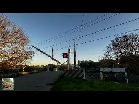 IL PASSAGGIO A LIVELLO PIÙ ANTICO DI ALBEROBELLO (1° VIDEO) | ANDREAUS TRENI E P.L. F.S.E.