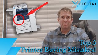 Top 5 Mistakes to AVOID when buying a Used/Refurbished Printer or Copier!