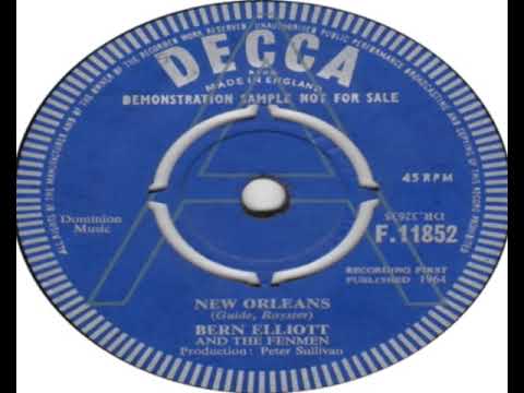 Bern Elliott And The Fenmen   New Orleans 1964