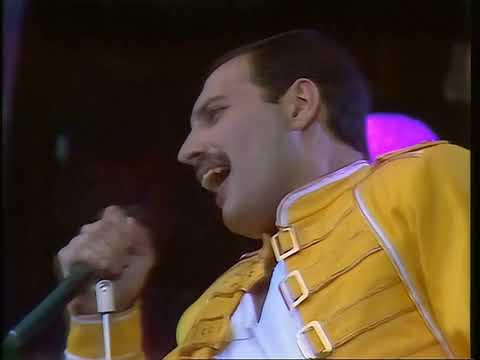 One Vision - Queen Live In Wembley Stadium 12th July 1986 (4K - 60 FPS)