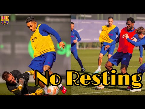 🚨RECOVERY WORKOUT: Lucas Pocho Román and Antonio Aranda Trains With The First Team🔥