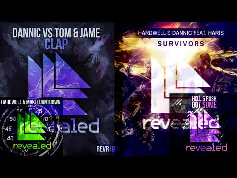 Clap vs. Countdown vs. Got Some vs. Survivors (Hardwell Tomorrowland 2015 Intro Edit)