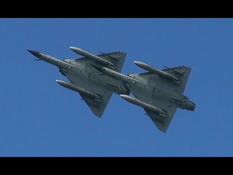 Two Mirage 2000 Display at Belgian Air Force Days 2014 in 1080p50
