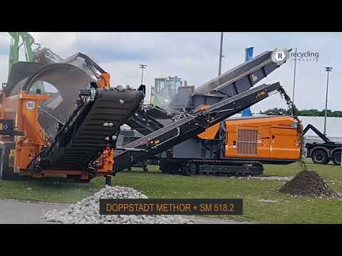 IFAT 2022: Doppstadt Methor + Doppstadt SM 518.2