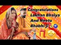 Congratulations Lakhan Bhaiya And Neetu Bhabhi 💐🙏🎁#lakhneet #neetubisht #golugolmaal #newhome