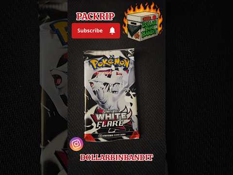 @pokemon #pokemon #packrip #whiteflare #dollarbinbandit #comics #tcg #ytshort