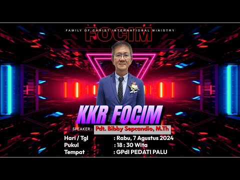 KKR DPP-FOCIM DI SULTENG
