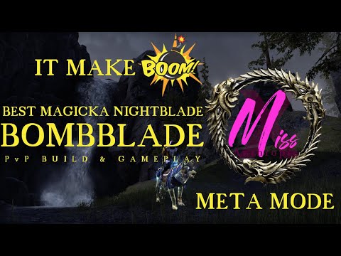 [ESO] MARKARTH 💣 BEST MAGICKA "BOMB" NIGHTBLADE META-BUILD & GAMEPLAY 💣 BOMBER PILOT 🚀 SOLO / 1vX 💥