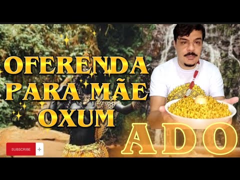 OFERENDA PARA OXUM/ fizemos um ADO para mamãe Oxum #umbanda #oxum #oferenda