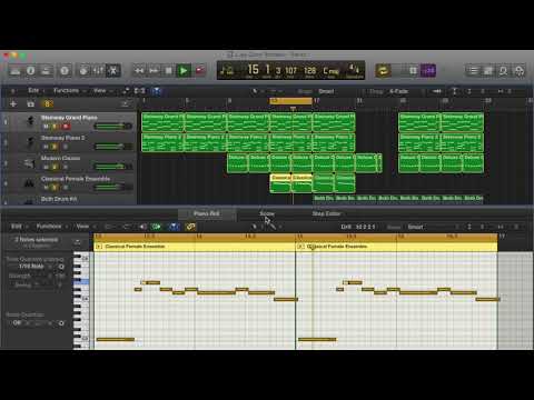 Ljay Currie Instrumental Remake (with notes) on Logic Pro X